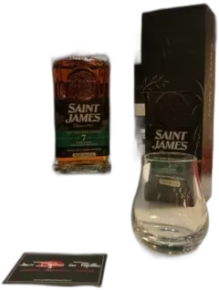 aperçu du vin Saint James Très Vieux Réserve Privée 7 Ans Aoc Aoc