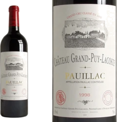 photo Château Grand-Puy-Lacoste Rouge 1998 Cinquième Cru Classé en 1855