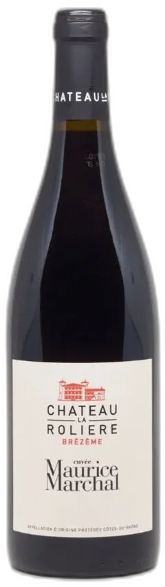 vue du vin Côtes-du-Rhône Brézème Rouge Cuvée Maurice Marchal Château la Rolière 2022
