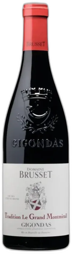 vue du vin Gigondas Rouge Tradition Domaine Laurent Brusset 2024