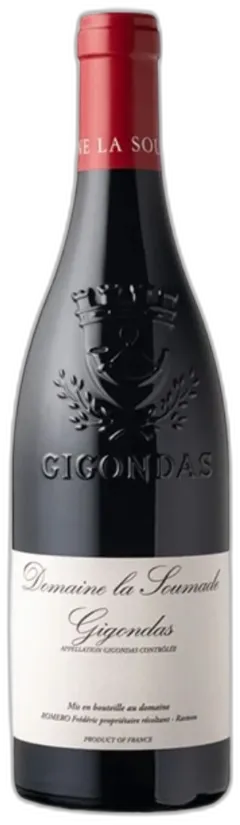 image du vin Gigondas Rouge Domaine de la Soumade 2022