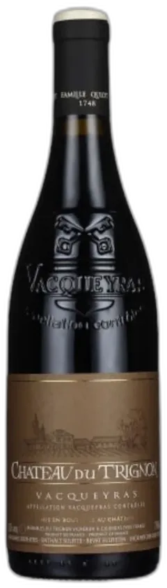 illustration du vin Vacqueyras Rouge Château Trignon 2018