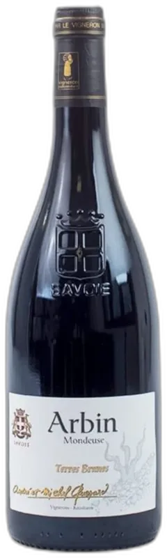 image du vin Arbin Mondeuse Rouge Terres Brunes Domaine a m Quenard Bio