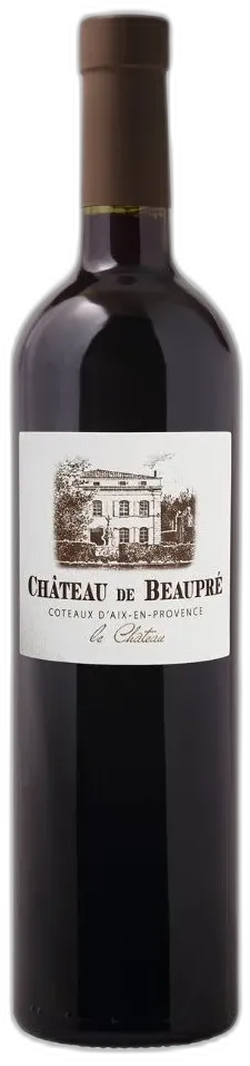 photo du vin Coteaux d’Aix-en-Provence Rouge Château de Beaupré Bio 2022