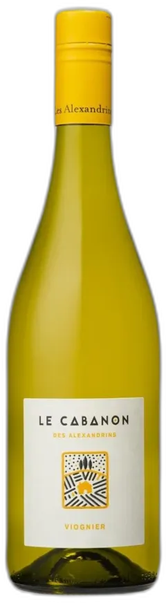 illustration du vin Vin de France Blanc Cabanon Viognier Maison les Alexandrins 2024