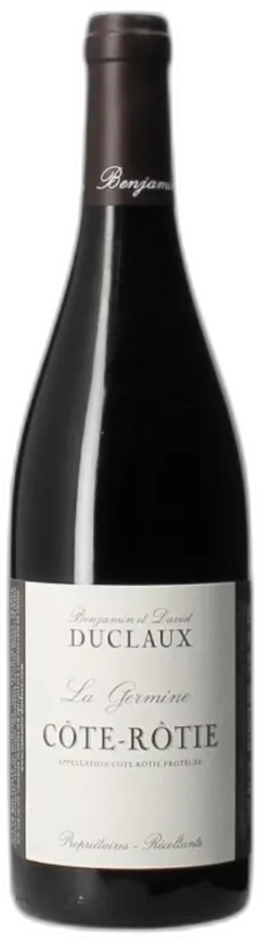 vue du vin Côte-Rôtie Germine Domaine Duclaux 2021