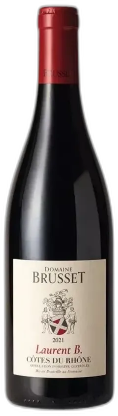 vue du vin Côtes-du-Rhône Rouge Laurent b Domaine Laurent Brusset