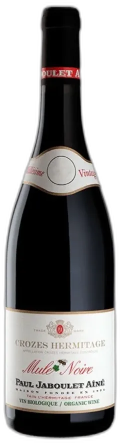 vue du vin Crozes-Hermitage Rouge Mule Noire Maison Paul Jaboulet Ainé Bio 2020