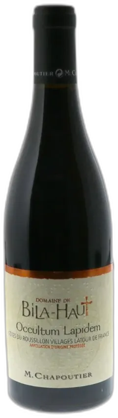 photo du vin c du Roussillon Occultum Lapidem Bila-Haut Maison Chapoutier Bio