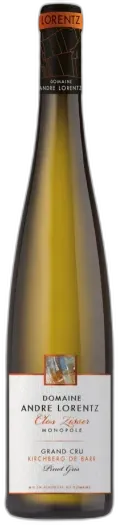 photo du vin Pinot Gris Grand Cru Kirchberg de Barr Domaine André Lorentz