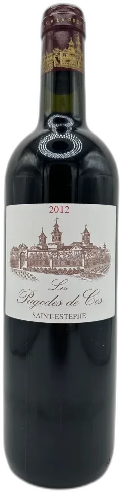 image du vin Château les Pagodes de Cos 2012 Bordeaux France