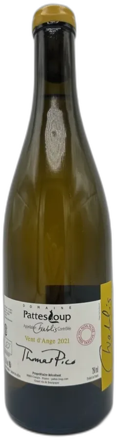 photo du vin Domaine Pattes Loup Chablis Vent d’Ange 2021 Bourgogne France