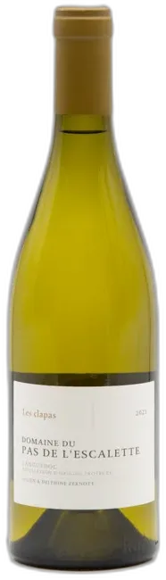 photo du vin les Clapas Blanc 2012 Domaine du Pas de l'Escalette, Igp Pays d'Herault