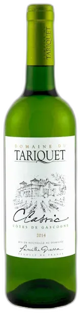 vue du vin Domaine du Tariquet Classic Gascogne