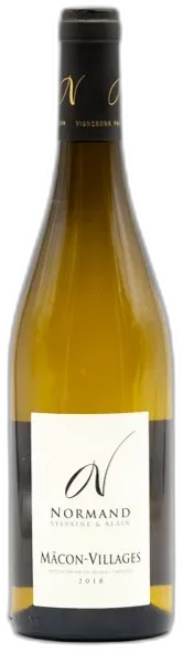 photo du vin Domaine Normand Macon Villages Blanc 2022