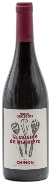 photo du vin la Cuisine de ma Mère Chinon Nicolas Grosbois 2024