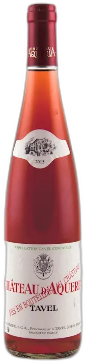 photos du vin Chateau d’Aqueria Rosé Tavel