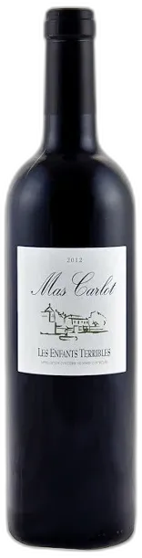 photo du vin Mas Carlot les Enfants Terribles Rouge