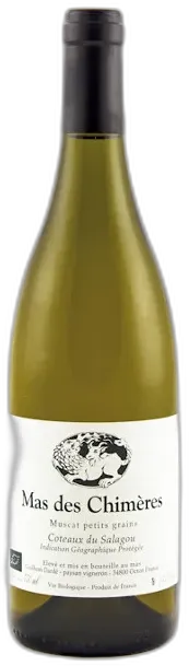 image du vin Mas de Chimères Muscat Petits Grains