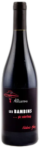 vue du vin le Clos des Augustins les Bambins Rouge Magnum Pic Saint Loup 2024