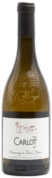 photo du vin Mas Carlot Hommage à Paul Blanc Blanc 2024