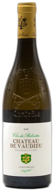 photo du vin Château de Vaudieu "Clos du Belvédère" Châteauneuf-du-Pape Blanc