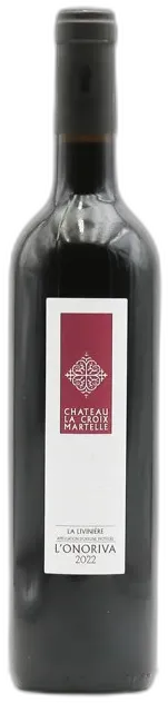 capture du vin Château la Croix Martelle "l'Onoriva"