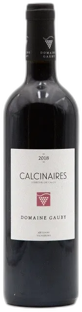 aperçu du vin Gauby les Calcinaires Rouge 2018