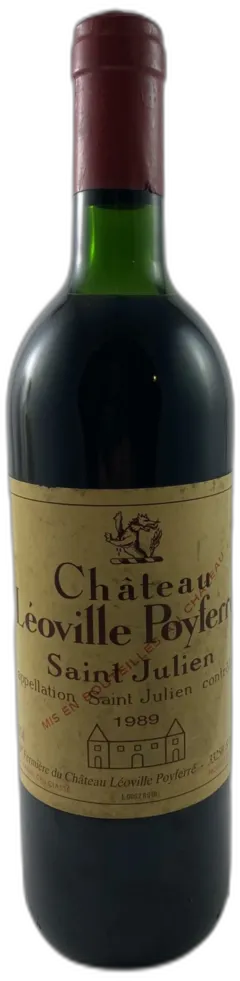 image du vin Château Léoville Poyferré 1989