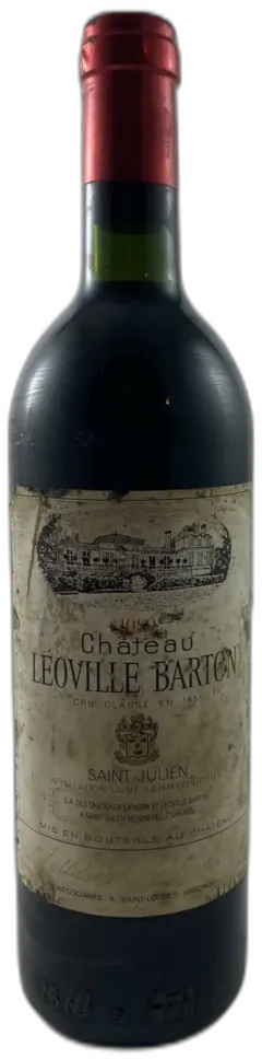 photo du vin Château Léoville Barton 1980