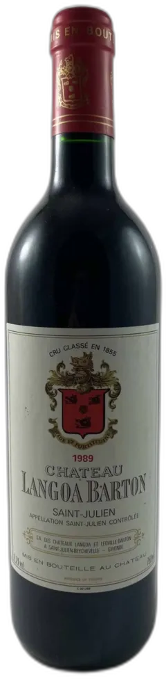 image du vin Château Langoa Barton 1989