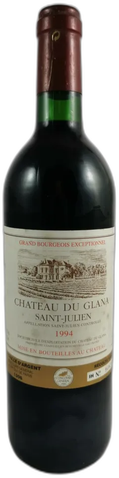 photo du vin Château du Glana 1994