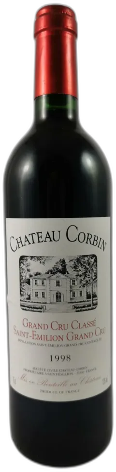 photo du vin Château Corbin 1998
