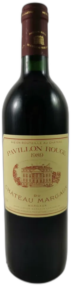 photos du vin Pavillon Rouge du Château Margaux 1989