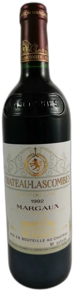 aperçu du vin Château Lascombes 1992