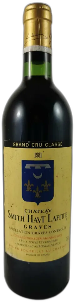image du vin Château Smith Haut Lafitte 1981