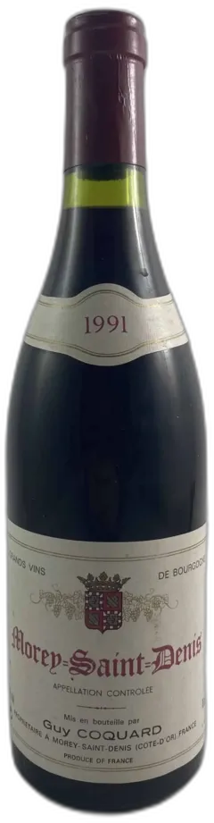 vue du vin Morey Saint-Denis Guy Coquard 1991