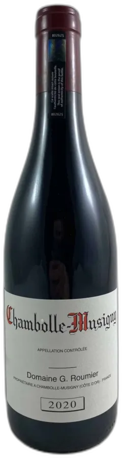capture du vin Chambolle-Musigny Domaine Georges Roumier 2020