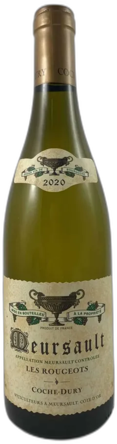 capture du vin Meursault les Rougeots Domaine Coche Dury 2020