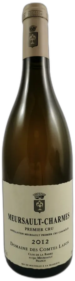 photo du vin Meursault-Charmes Domaine des Comtes Lafon 2012