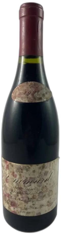 capture du vin Pommard les Vignots Domaine Leroy 1991