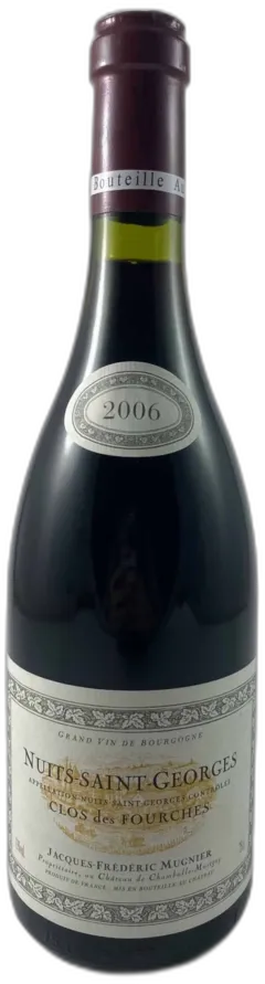 photos du vin Nuits Saint-Georges Clos des Fourches Jacques-Frédéric Mugnier 2006