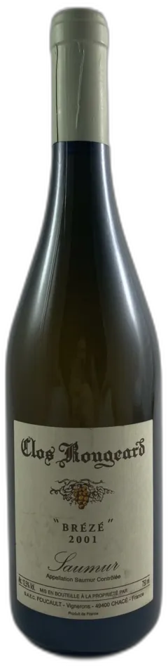image du vin Clos Rougeard Brézé 2001