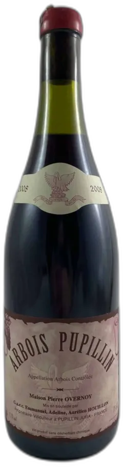 vue du vin Poulsard Cire Rouge) Domaine Pierre Overnoy 2008