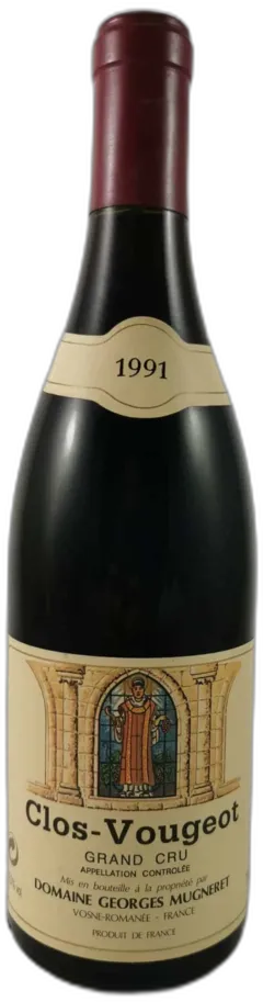 photo du vin Clos de Vougeot Domaine Georges Mugneret 1991