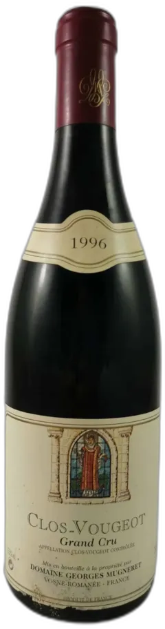 aperçu du vin Clos de Vougeot Domaine Georges Mugneret 1996