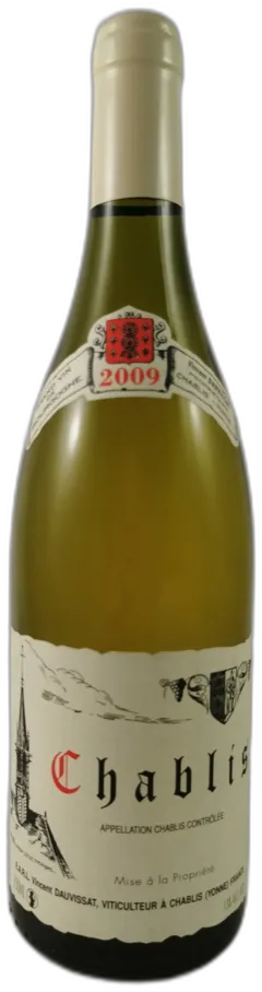 photos du vin Chablis Vincent Dauvissat 2009