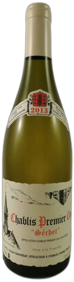 photos du vin Chablis Séchet Vincent Dauvissat 2013