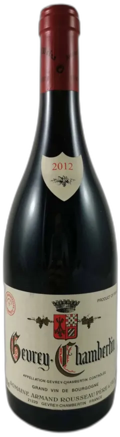 image du vin Gevrey-Chambertin Domaine Armand Rousseau 2012