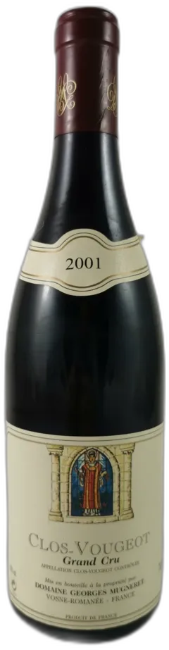 photos du vin Clos de Vougeot Domaine Georges Mugneret 2001